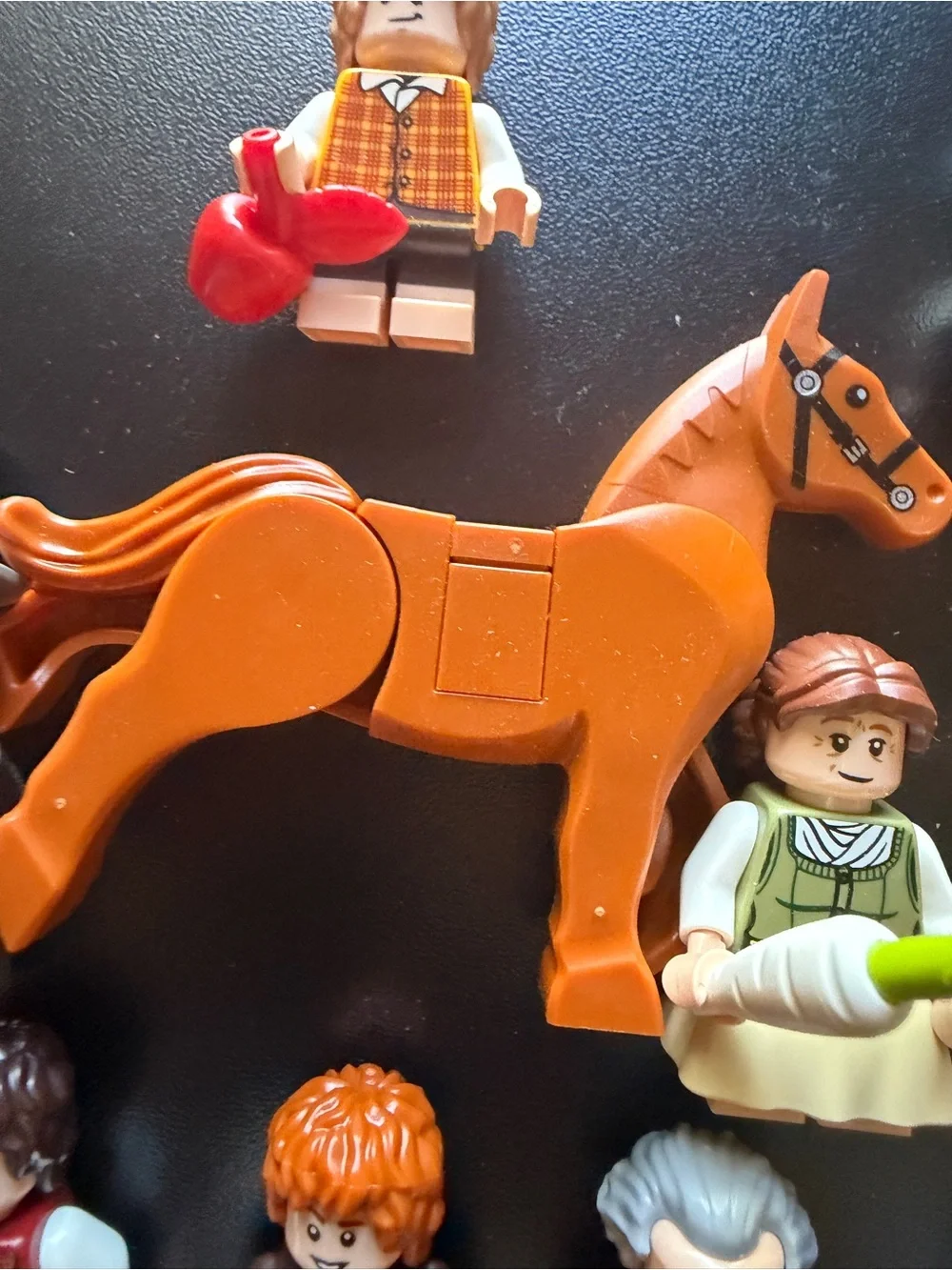 Lego Lord of the Rings SHIRE 10354 Minifigure Lot of 10 Gandalf Frodo Sam Horse